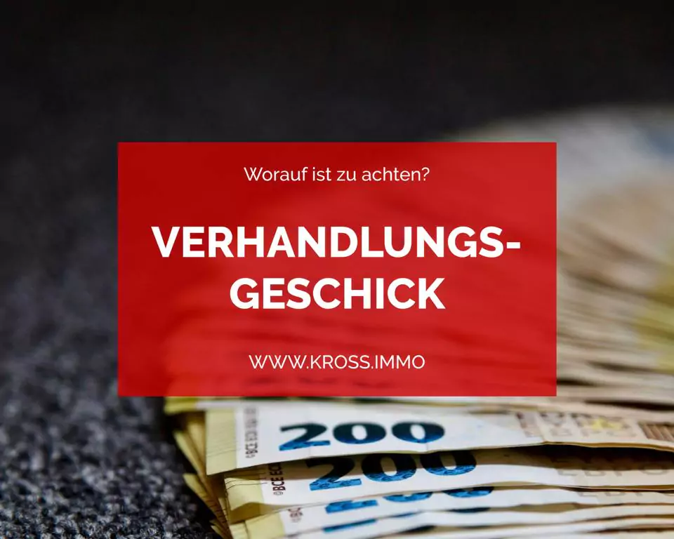 Blog 54 Verhandlungsgeschick beim Immobilienverkauf Beitrag: 5 wichtige Punkte beim Immobilien-Verkaufsgespräch